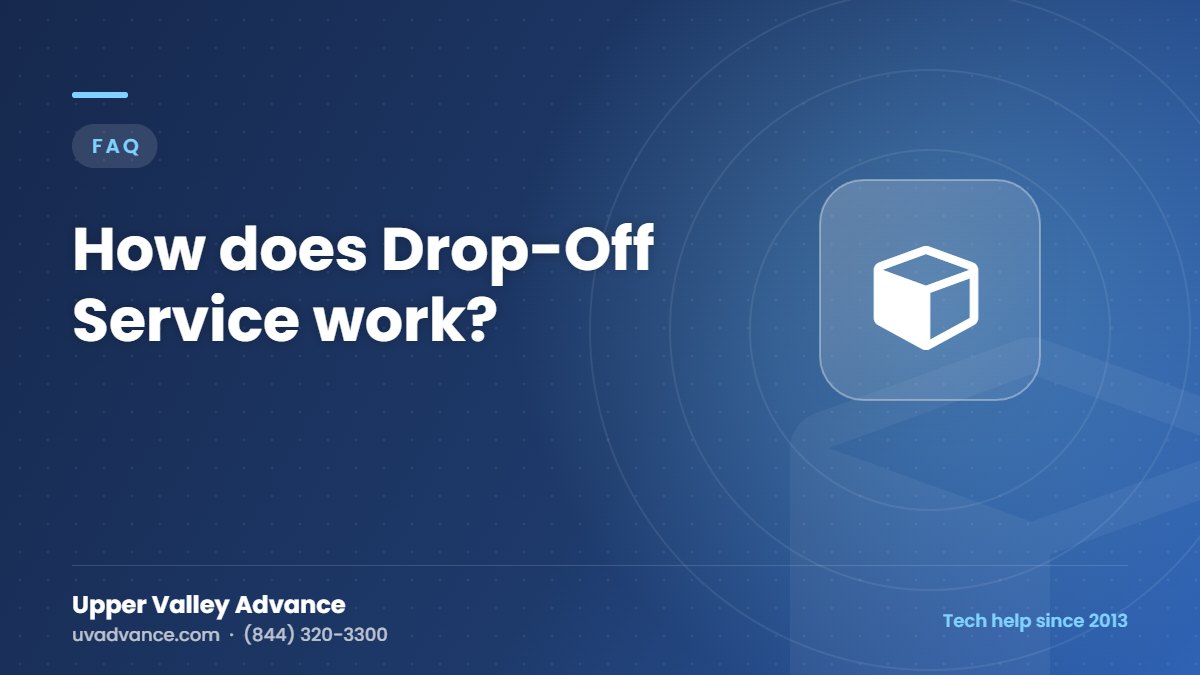 How does Drop-Off Service work? How does Drop-Off Service work?