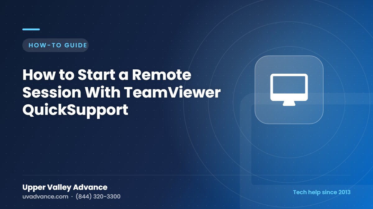 How to Start a Remote Session With TeamViewer QuickSupport How to Start a Remote Session With TeamViewer QuickSupport