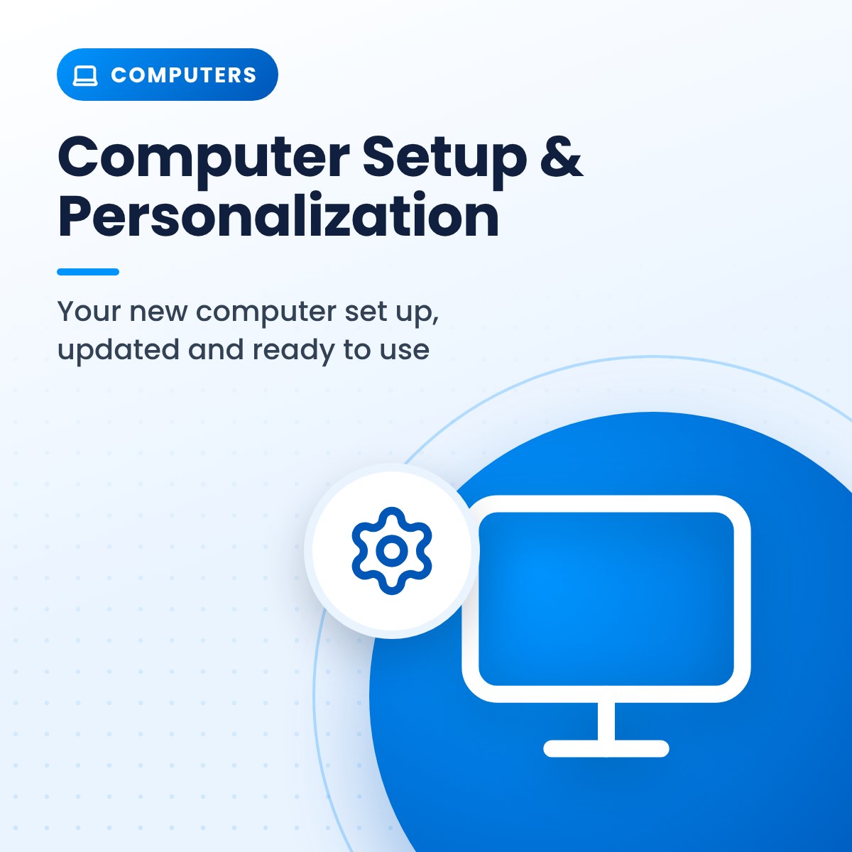 Computer Setup & Personalization Computer Setup & Personalization | Upper Valley Advance