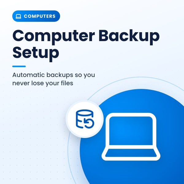 Computer Data Backup Setup | Upper Valley Advance