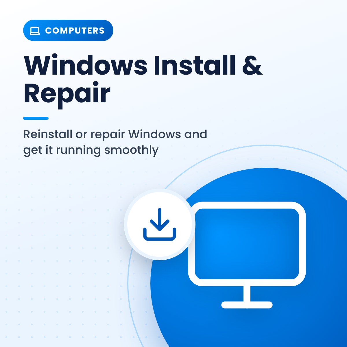 Computer Operating System Installation & Repair Computer Operating System Installation & Repair | Upper Valley Advance