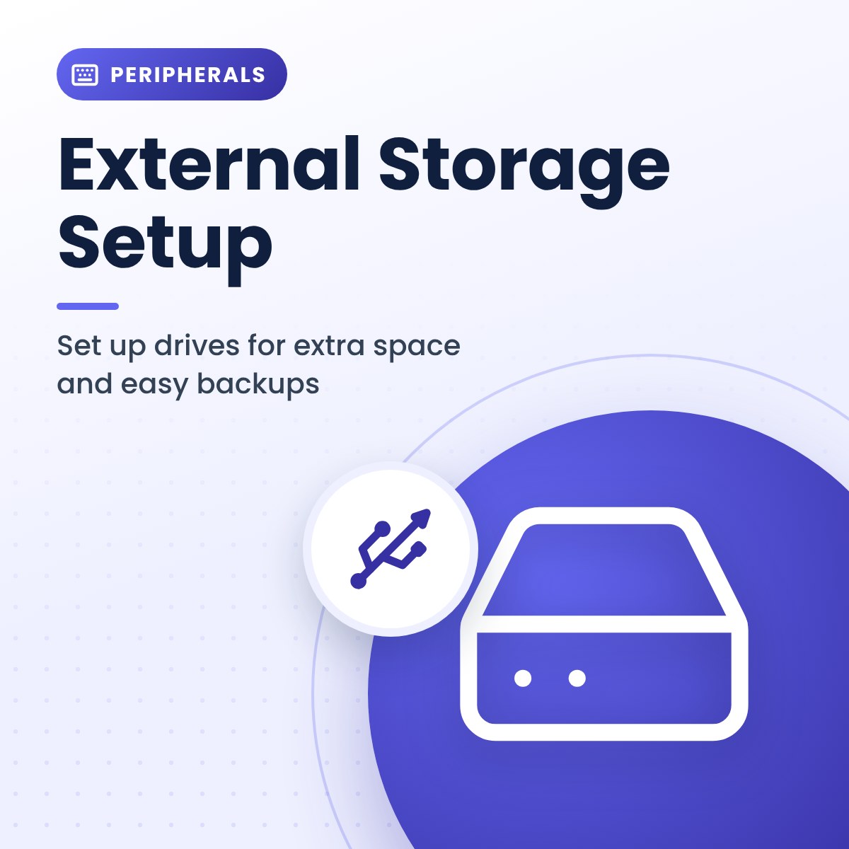 External Storage Device Configuration External Storage Device Configuration | Upper Valley Advance