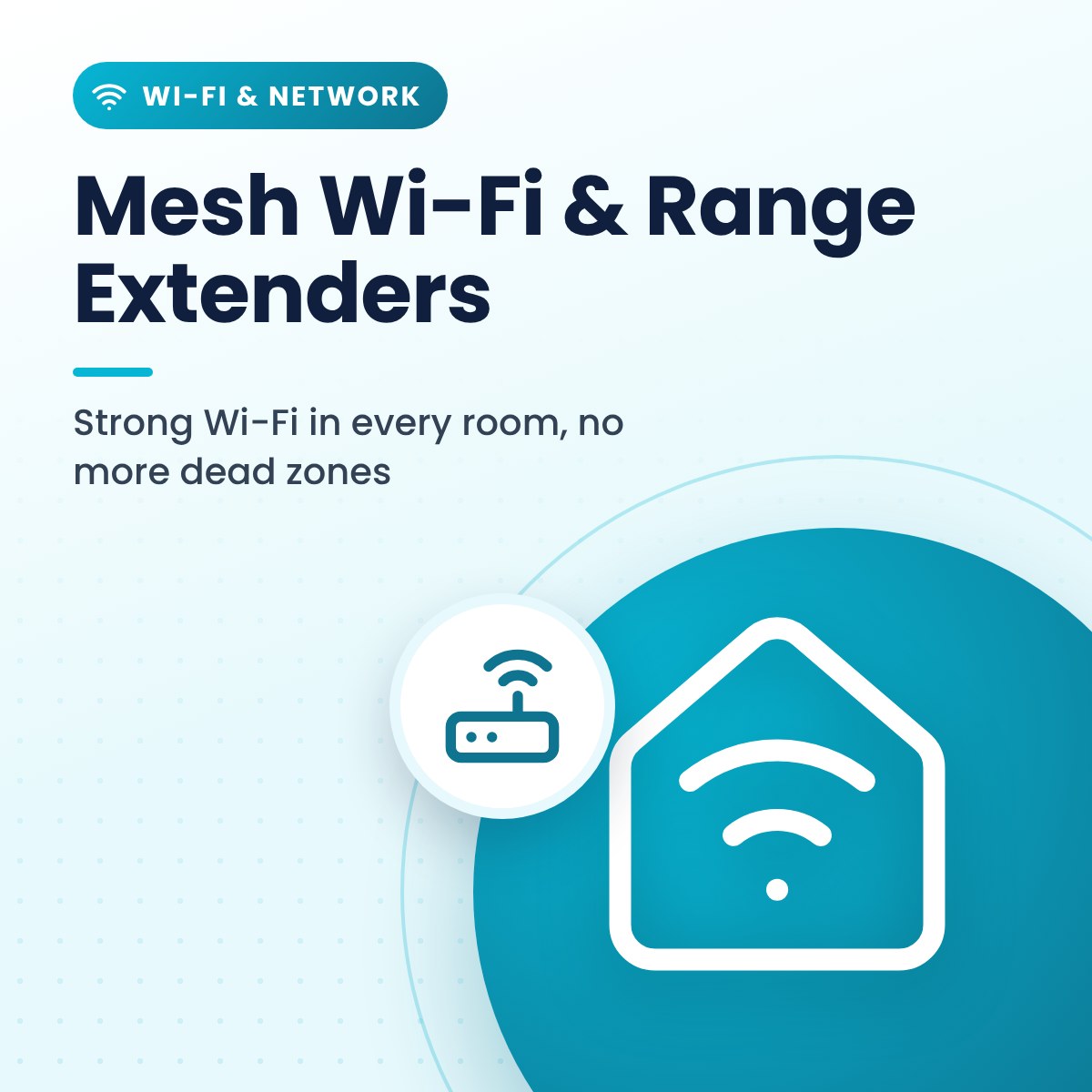 Mesh Wi-Fi & Range Extender Setup Mesh Wi-Fi & Range Extender Setup | Upper Valley Advance