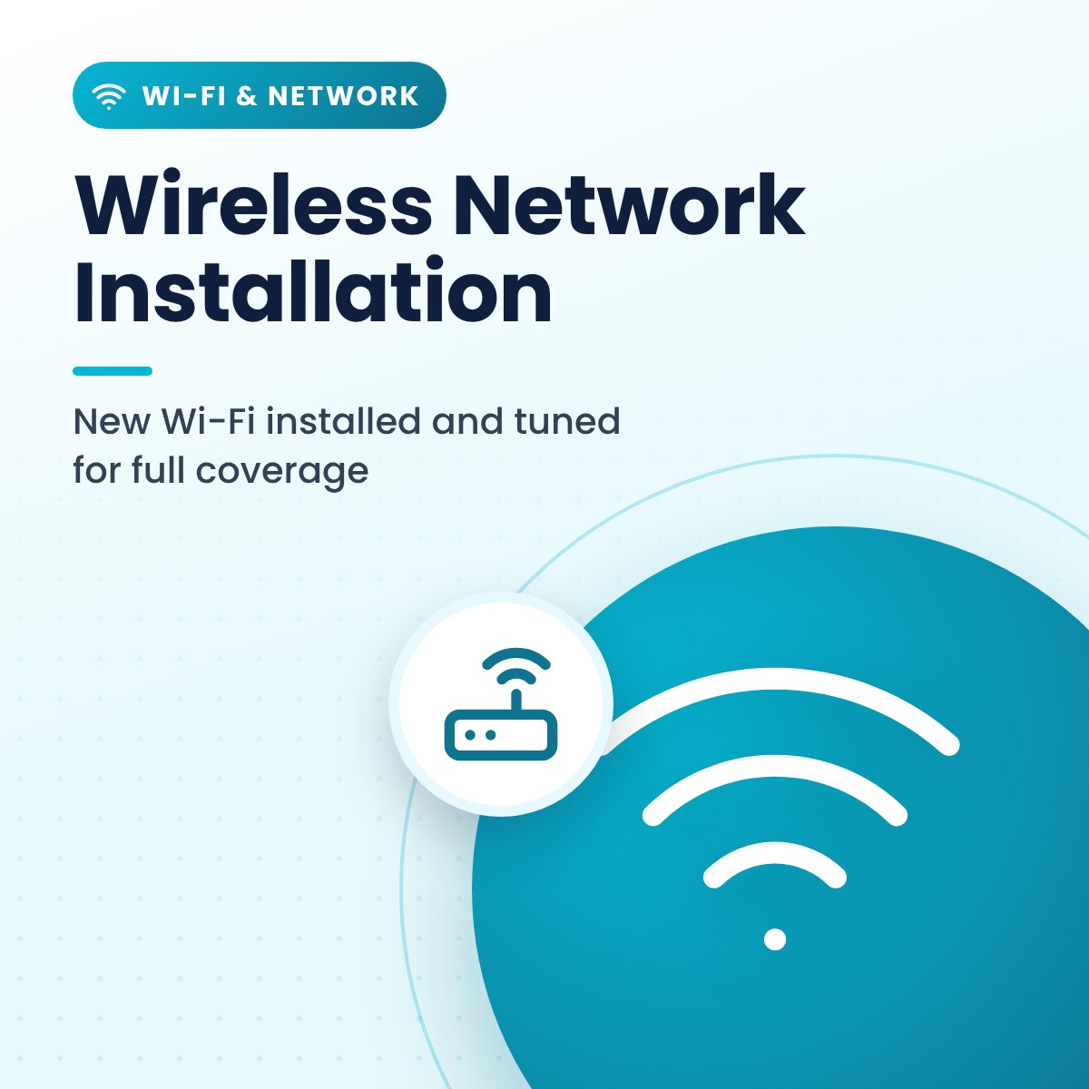 Wireless Network Installation Wireless Network Installation | Upper Valley Advance
