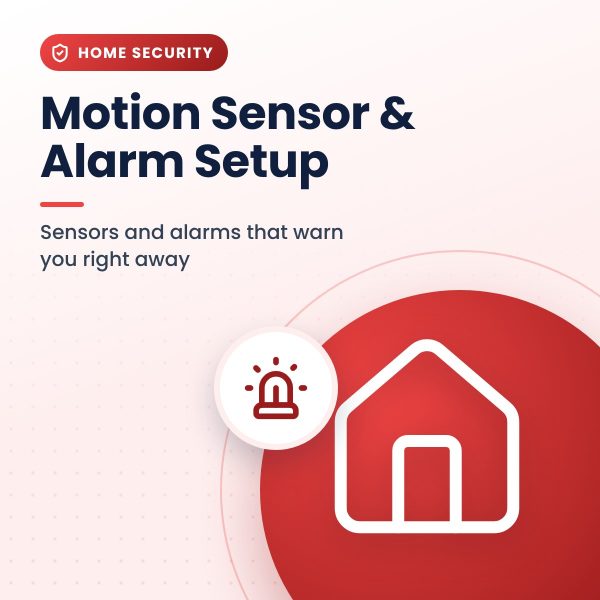 Motion Sensor & Alarm System Setup | Upper Valley Advance