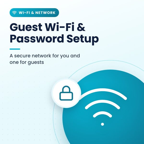 Guest Wi-Fi & Password Setup | Upper Valley Advance